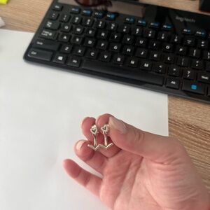 Pandora Silver Earrings